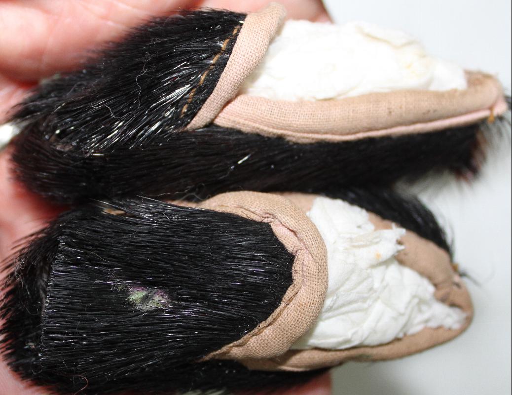 Native American /Alaskan fur doll moccasins