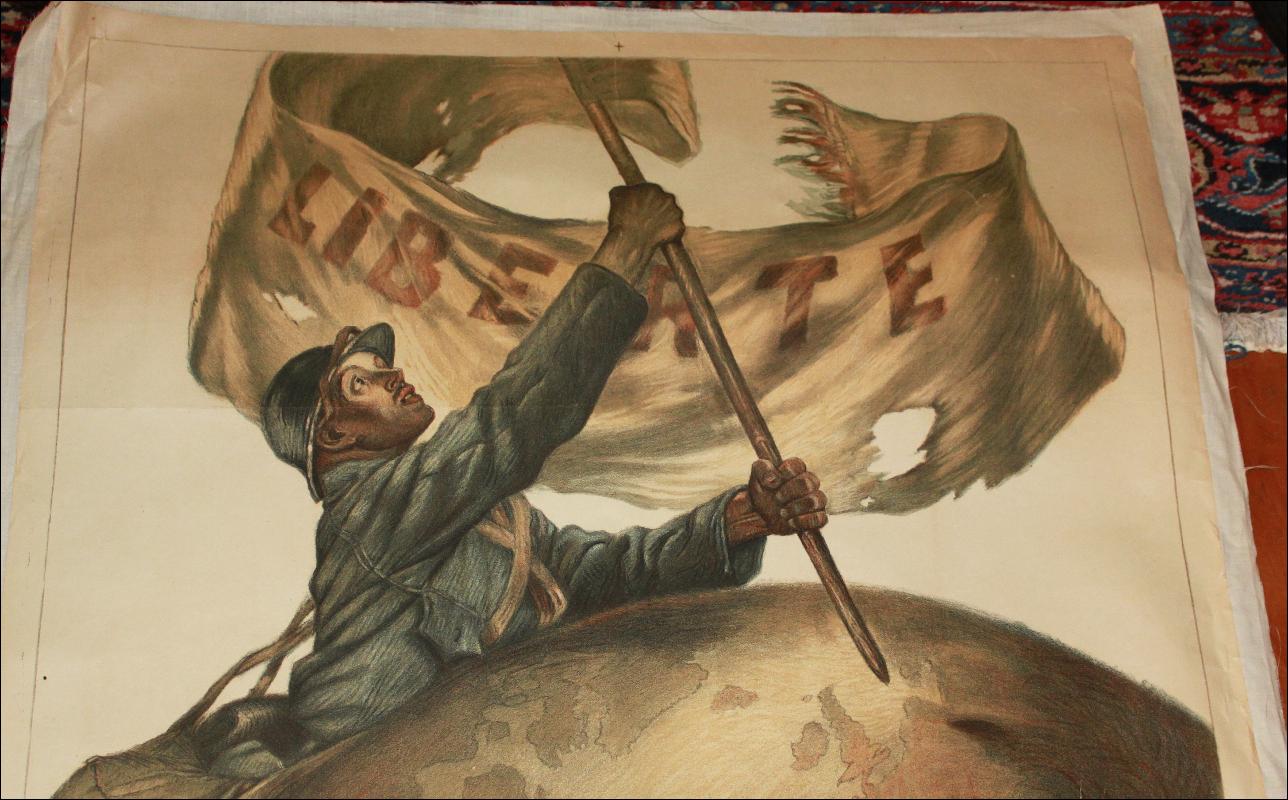 Credit Lyonnais WWI Liberte Poster 3rd Fund