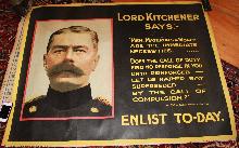 Lord Kitchener WWI Poster