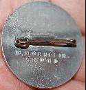 German WWII Mai Day Workers alumminum pin 1936