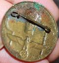 German WWII Mai Day Workers brass pin 1934 Schwab Gmund