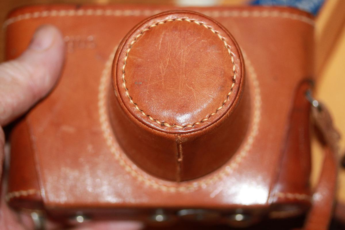 Argus C-Forty-Four Camera with special accesories in a California Coach Leather attache case