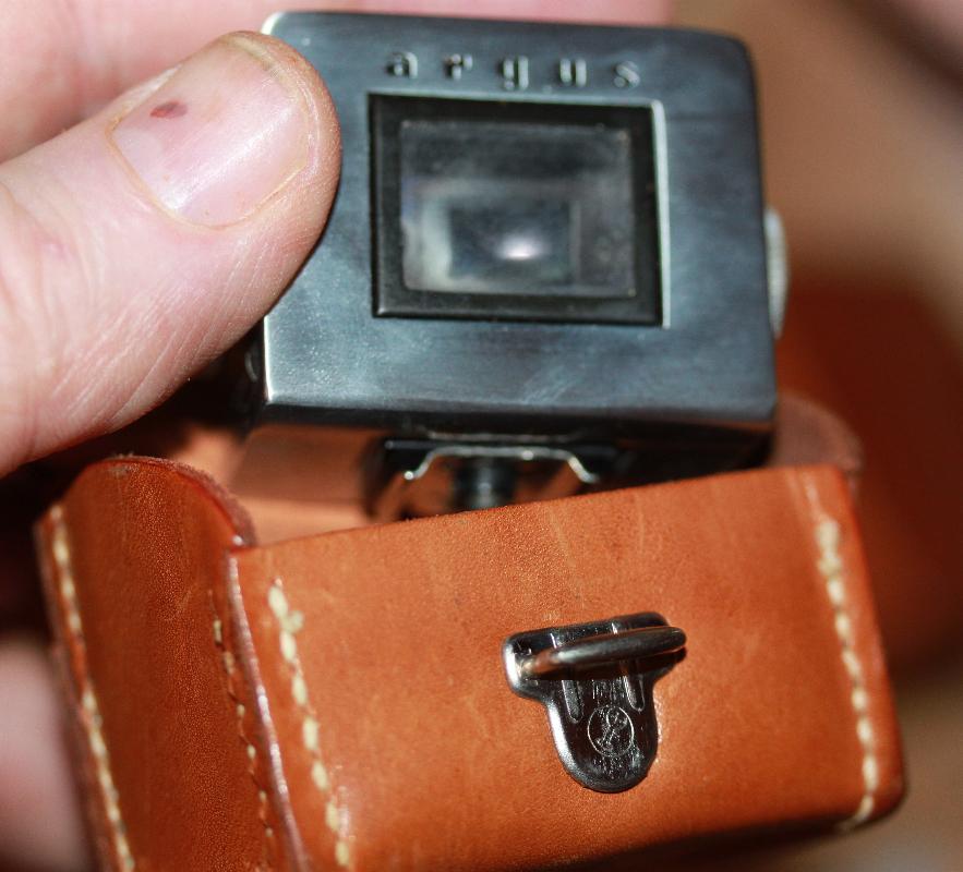 Argus C-Forty-Four Camera with special accesories in a California Coach Leather attache case