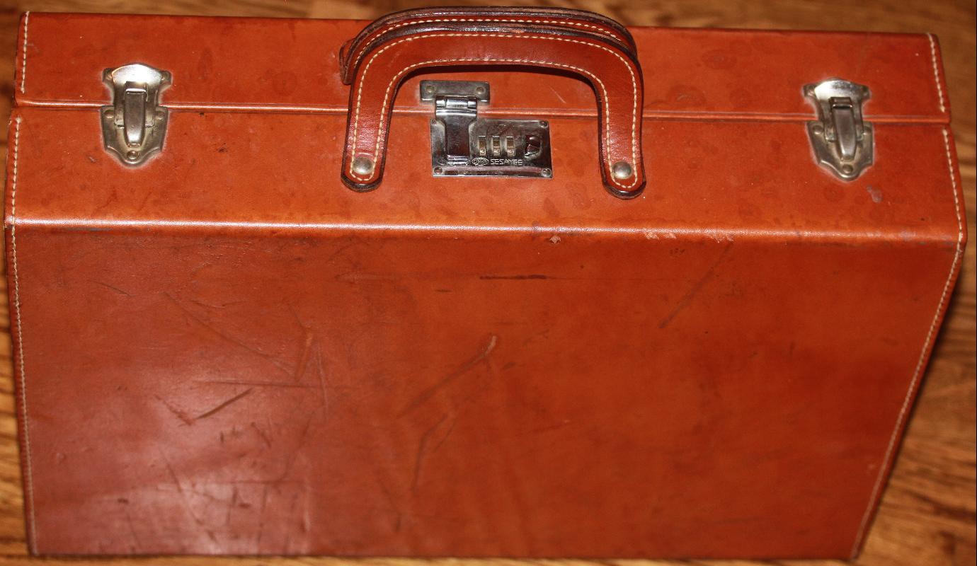 Argus C-Forty-Four Camera with special accesories in a California Coach Leather attache case