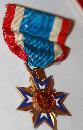 Mollus Civil War Association Gold Memberes Medal with Ribbon