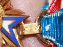 Mollus Civil War Association Gold Memberes Medal with Ribbon