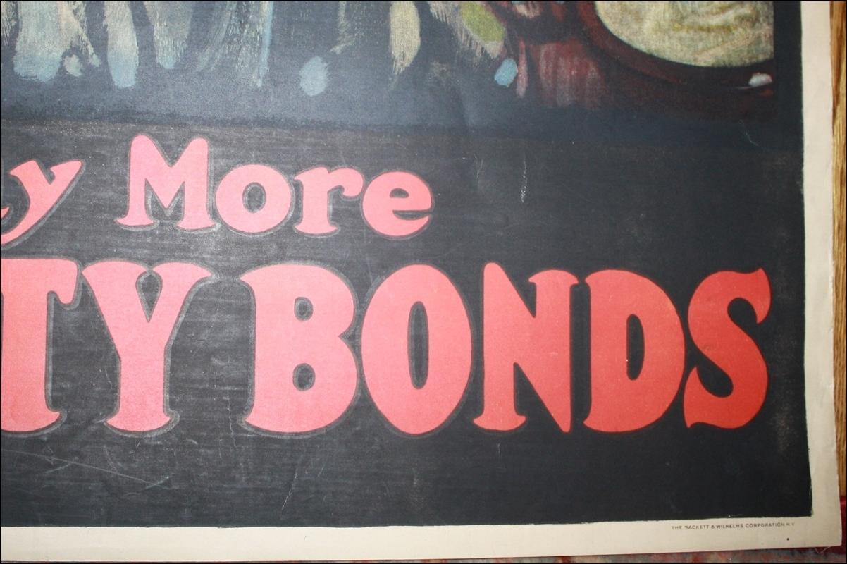 Paus WWI Liberty Loan Poster USA