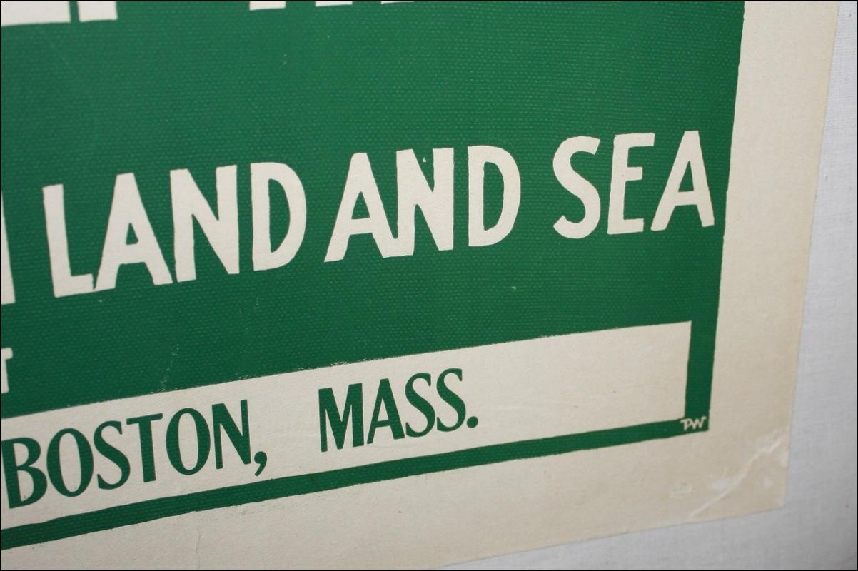 WWI Marines Recruit Poster Boston