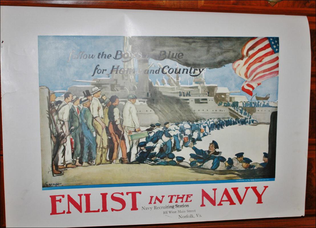 WWI Navy Recruitment Poster