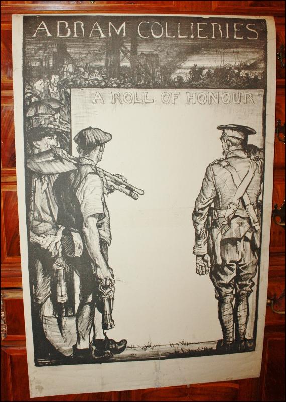 WWI Coal Miners War Poster