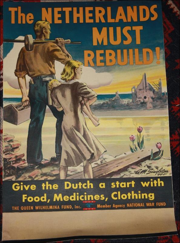 Netherlands WW2 Rebuild Poster