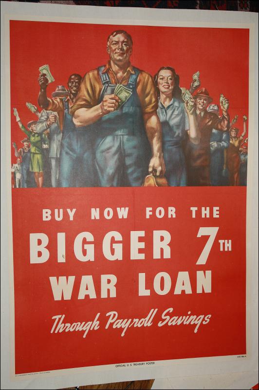 WWII 7th War Loan Poster