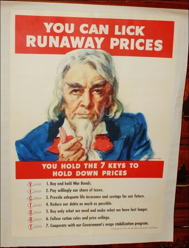 WWII James Flagg War Poster of Uncle Sam