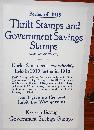 WWI 1919 War Bonds Thrift Xmas Poster