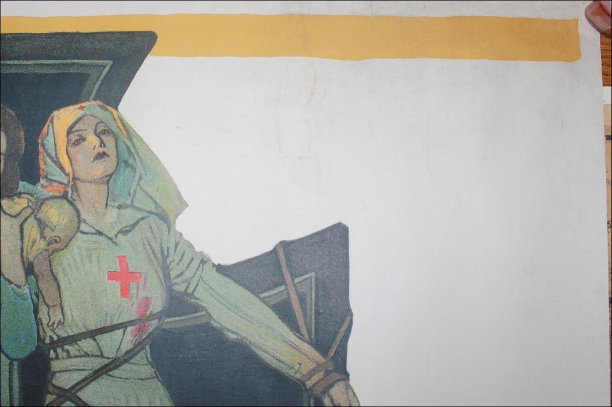 WWI Paus Save Food Poster