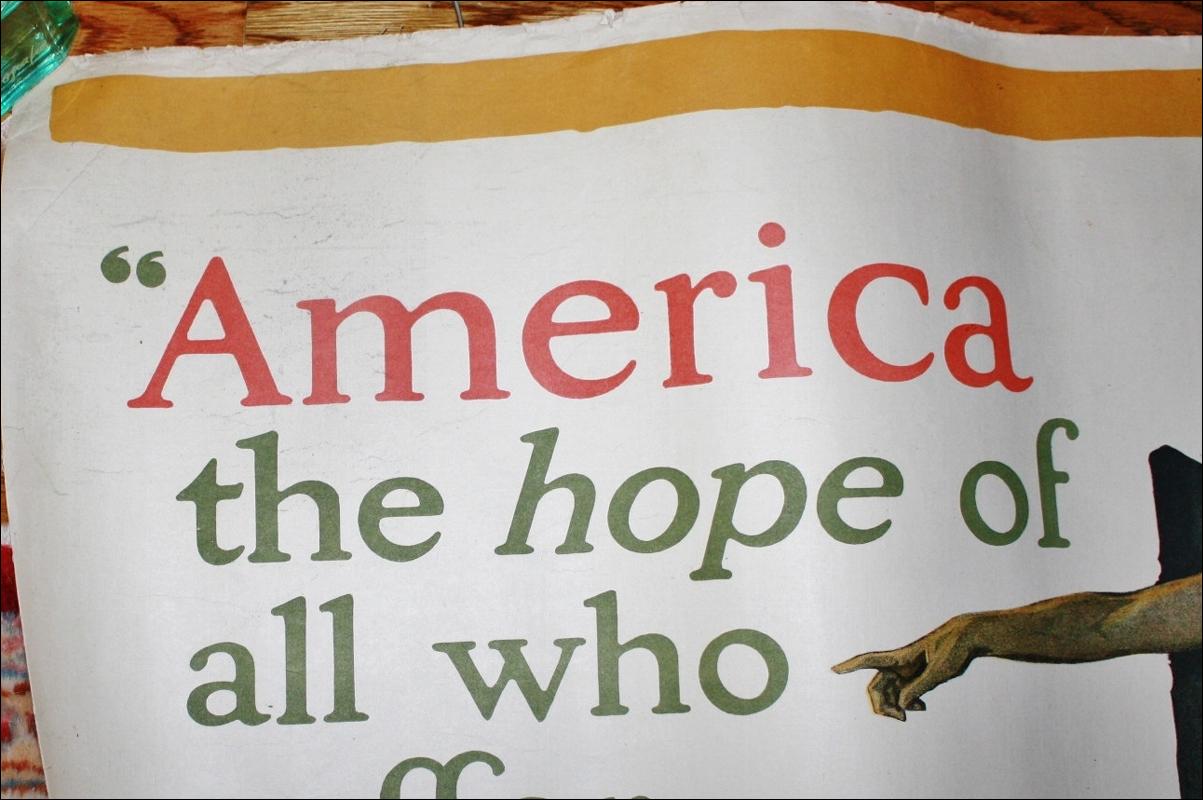 WWI Paus Save Food Poster