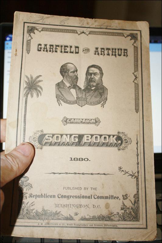 Garfield Arthur Songbook 1880
