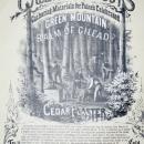 Vermont Green Mountain Gilead Poster 1868