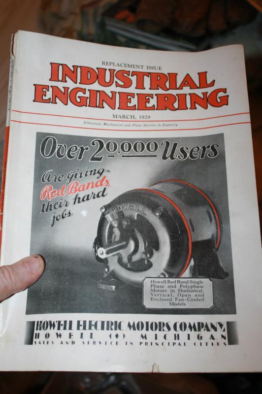 Industrial Engineering Magazine 1929