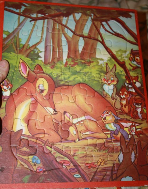 Bambi Tray Puzzle 1952