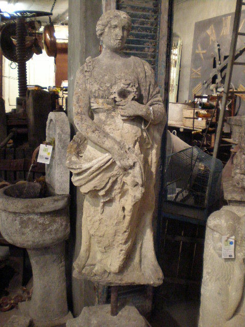 Roman Statue of a Young Woman