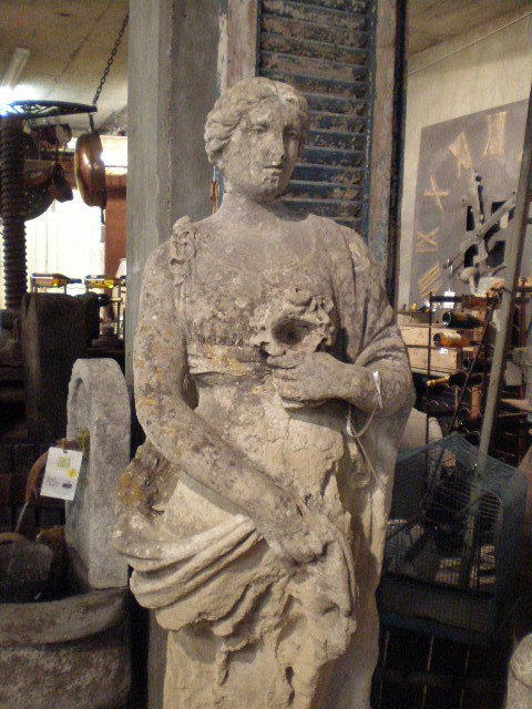 Roman Statue of a Young Woman