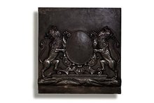 Heraldic Cast Iron Fireback
