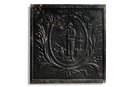 St. Fiacre Iron Fireback