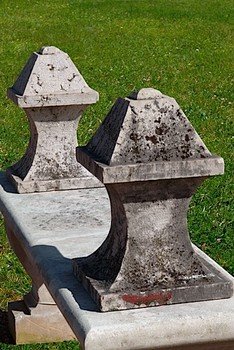 Pair of Antique Portuguese Finials