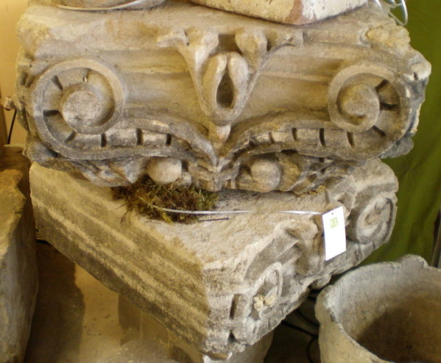 Antique Stone Capitals