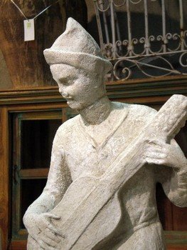Statue of a Musician