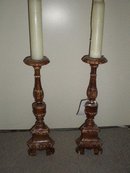 Pair of Italian Altar Sticks