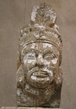 Pair of Borneo Busts