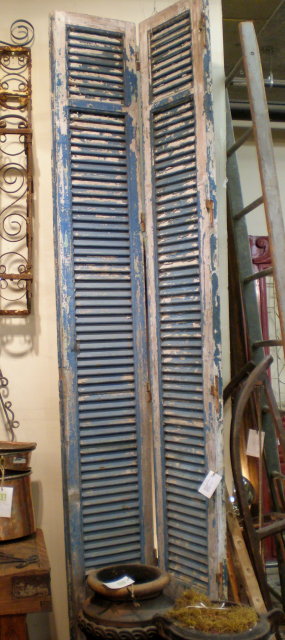 Pair of Vintage Shutters