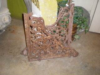 Pair of Victorian Cast Iron Brackets