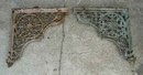 Pair of Victorian Cast Iron Brackets