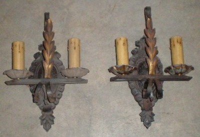 Pair of Vintage Wall Sconces