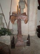 Pair of Franciscan Iron Elements