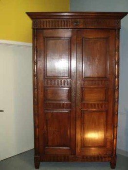 Louis XVI Walnut Armoire
