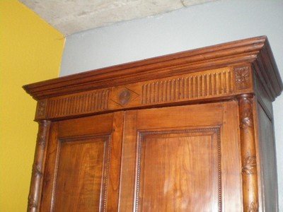 Louis XVI Walnut Armoire