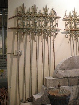 Pair of Antique Iron Gates