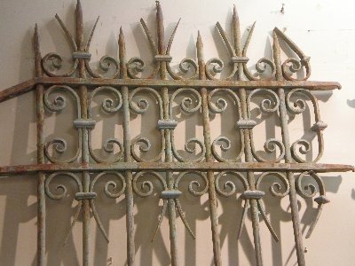Pair of Antique Iron Gates