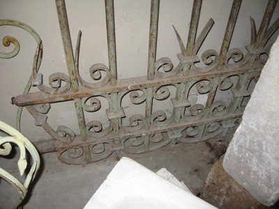 Pair of Antique Iron Gates