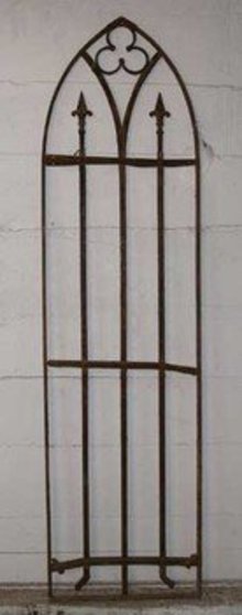 French Wrought Iron Arched Panels