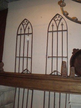 French Wrought Iron Arched Panels