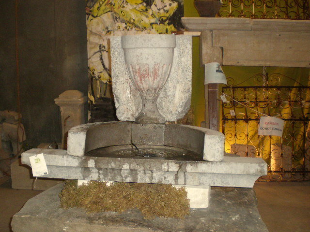 Antique Marble Fountain