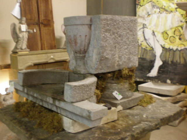 Antique Marble Fountain