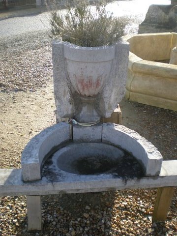 Antique Marble Fountain