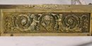 Pair of Empire Style Brass Andirons