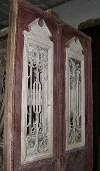 French Pine Double Doors